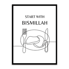 Sunnah For Dining(Islamic Dining Etiquettes) - Set of 2